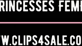 Merciless Young Mistress In Latex - Deep Foot Gagging Domination [PREVIEW]