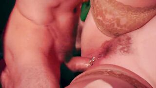 Extremely deep fucking with shaking orgasms! Skinny StepSon showing to his StepMom her place... and giving million real shaking orgasms!