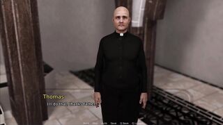 Grandmas House 152 the Nun Is Preggy and Samira Gave Me a Handjob