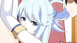 Aqua x kazuma KonoSuba hentai
