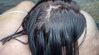 THE WHITE CURLY ANUS WAS COMPLETELY DISARMED