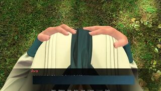 Shemale Gal Caught Stranger Hotty Masturbating In Forest Then Screws Her Pussy