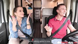 BangVan - RV Rehab for Busty Golden-haired Zlata Shine who Gets Help from Bang Van Dirvers
