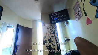 The aged Venezuelan maid is not satisfied with her husband and seeks me out