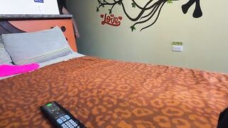 The aged Venezuelan maid is not satisfied with her husband and seeks me out
