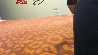 The aged Venezuelan maid is not satisfied with her husband and seeks me out