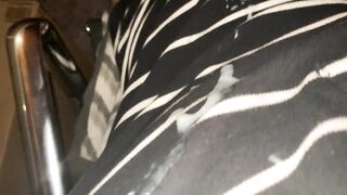 After hard work close up cumshot uncut schlong wank solo orgasm handjob masturbate load 4k 60fps