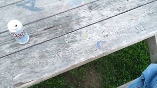 It's so fucking windy up here!!!