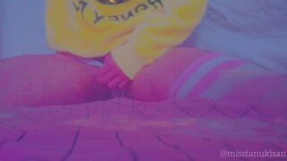 Pov I'm in front of you masturbating my pussy and I squirt on your face lustful amateur girl 18