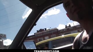 Colombian mami Marcela Diaz gets biggest load on her plump lips