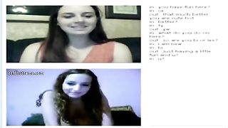 Two Horny Teens masturbating on cam2cam