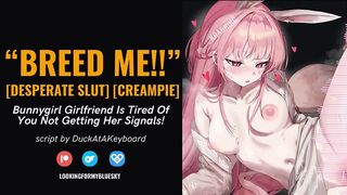 Bunnygirl Desires YOU to Breed Her NOW!! [Cum Fetish] [Pheremones] [Creampie]