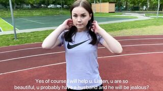 Teen Doxy Oral-sex and Screwing After Sport Instructions