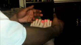 Lil Mary Feet Lovers Cumpilation