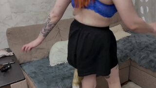 Furry Floozy Cums From Sucked Me