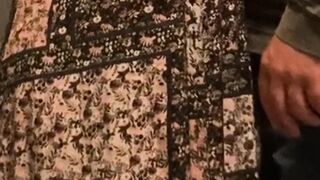 Sexy Hottie Gets Fingered By Old Perv