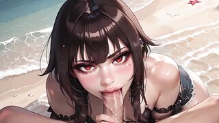 Megumin's first Anal Sex During the time that on Vacation in Ai Adaptation Konosuba