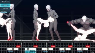 Blondes Group-screwed By Alien Zombies