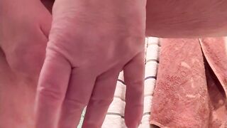 BBW Aged MILF Female Sounding urethra pee piddle urine
