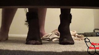 Cuckold Watches Under the Daybed Whilst Wife Cheats!