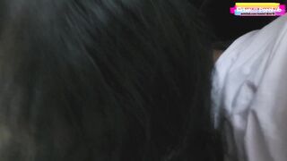 ASIAN THAI CALLEGE BLOWJOB IN CAR อมควยในรถ