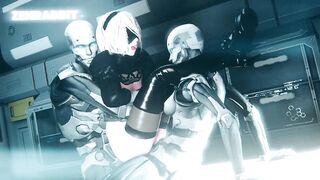 Nier Comics Uncensored 3D anime