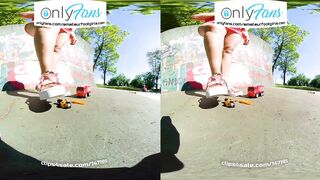 VR 3D Shoeplay Dangling Dipping Crush Angel Feet Socks Cutie Shoes Virtual Reality VR Shoe Play Gal