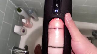 Sextoy in the shower