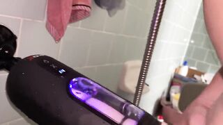 Sextoy in the shower