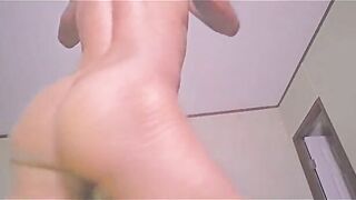 erotic stripper dancer twerking