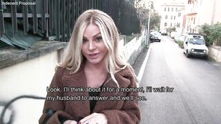 MILF cheats and gets drilled in the ass for €1000, incredible!
