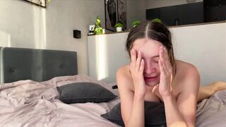 Her Face Entreats Me to Fuck Her Butt Faster and Harder Until I Cum Inside 2 Times