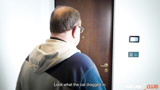 MATURE CLUB - Fat Housewife Cuckold Sex Adventure