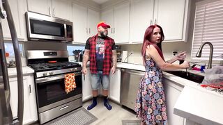Step Daughter Gets Attitude Banged Out of Her for America