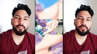 Vegeta's wife's sensual body