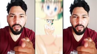 Vegeta's wife's sensual body