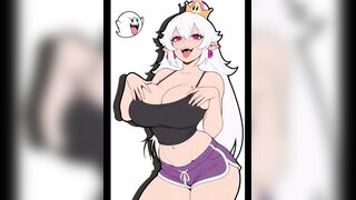 (AI Generated) Compilation Of Peach, Rosalina, Boo, Bowsette, Pauline And Daisy