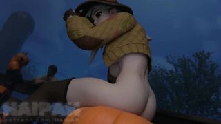 Lexa enjoying some pumpkins Fortnite animation
