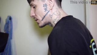 My best friend lied to me and hooked up with the dude with the tattooed face right next to me: I caught 'em