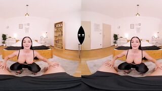 Happy drilled wife
