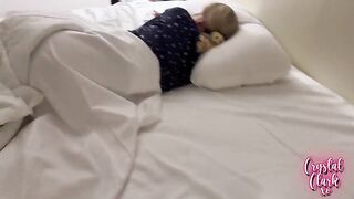 STEPMOM SHARES HOTEL ROOM AND BED WITH ME