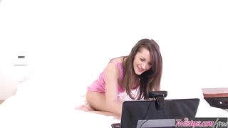 Twistys - Celeste Star , Dani Daniels Give lebian Web Webcam Lessons