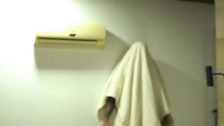 : Having sex in secret: My friend didn't want to, but I still filled the silly hotty's butt with cum