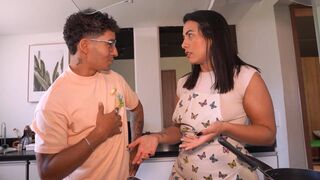 My father leaves me at home with the housekeeper, who's a hot MILF - Thiago Lopez & Kylei Eilish