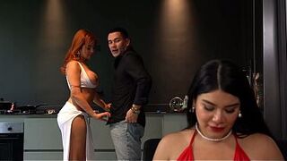 Pumped up chap screws his wife's best friend without her noticing, and everything goes wrong!