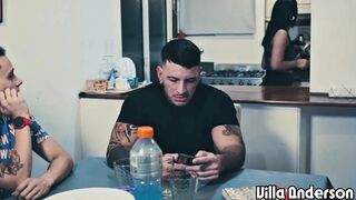 Spanish Nymphomaniac Destroyed by two Argentinians in a Wild 3-some (double Penetration)