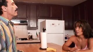 Busty MILF getting anal banged and lovin it