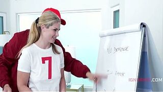 Freeuse Golden-haired Stepdaughter Submits to Stepdad Trainer's Demands - Riley Reign, Vince Karter