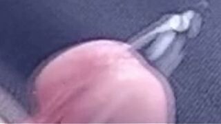 Twink's endless precum, big cumshots, replay, slow motion, compilation, Asian male in adidas tracksuits, freeballing, cleaning cum, pissing, outdoors
