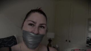 Lacey - Self Gag Enjoyment and Orgasms After Gym Part 2